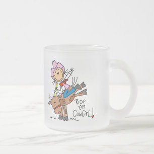 Tasse Givré T-shirts et Cadeaux Cavalier Cowgirl sur Taureau