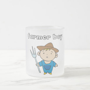 Tasse Givré T-shirts et cadeaux de garçon d'agriculteur