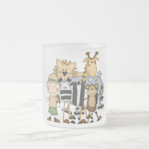 Tasse Givré T-shirts et cadeaux de garçon de safari
