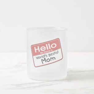 Tasse Givré T-shirts et cadeaux de maman de Bestist du monde