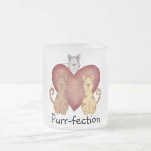 Tasse Givré T-shirts et cadeaux de Ronronnement-fection de