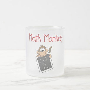 Tasse Givré T-shirts et cadeaux de singe de maths