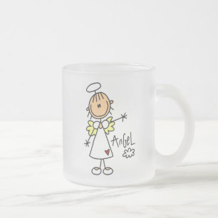 Tasse Givré T-shirts et cadeaux de Stick Figure Angel