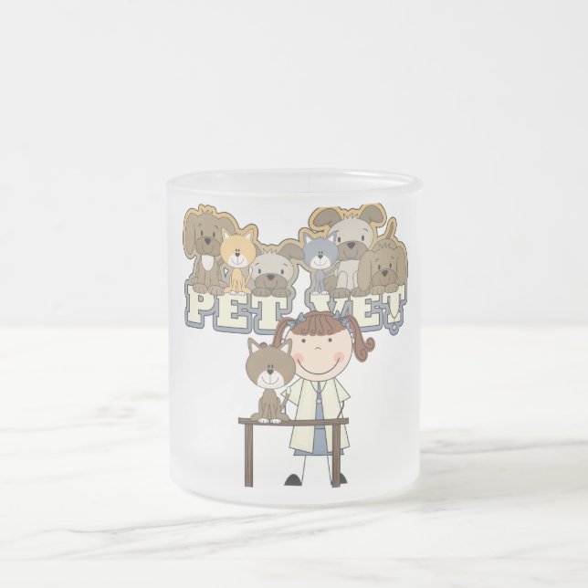 Tasse Givré T-shirts et cadeaux femelles de brune de (Centre)