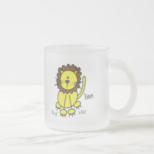 Tasse Givré T-shirts et cadeaux Lion silhouette