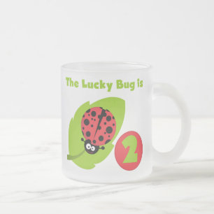 Tasse Givré T-shirts et cadeaux Lucky Bug 2e anniversaire