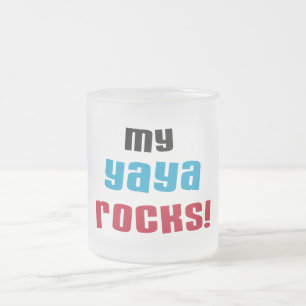 Tasse Givré T-shirts et cadeaux My Yaya Rocks