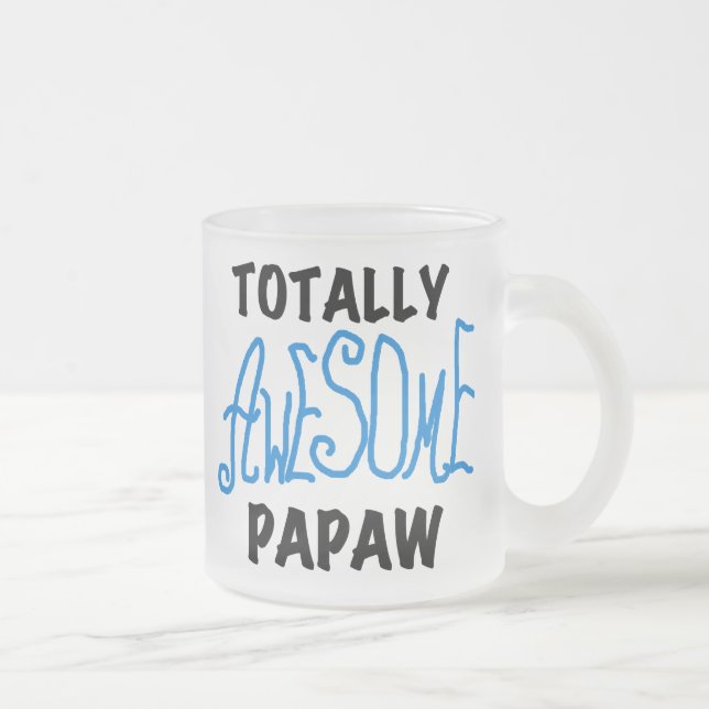 Tasse Givré T-shirts et cadeaux Papaw absolument géniaux (Droit)