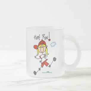 Tasse Givré T-shirts et cadeaux pour filles de softball Home R