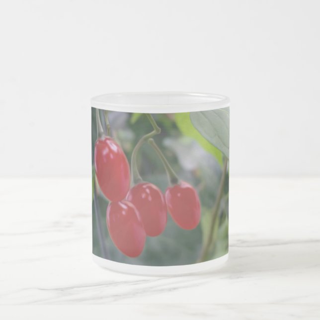 Tasse Givré Taches rouges d'automne (Centre)