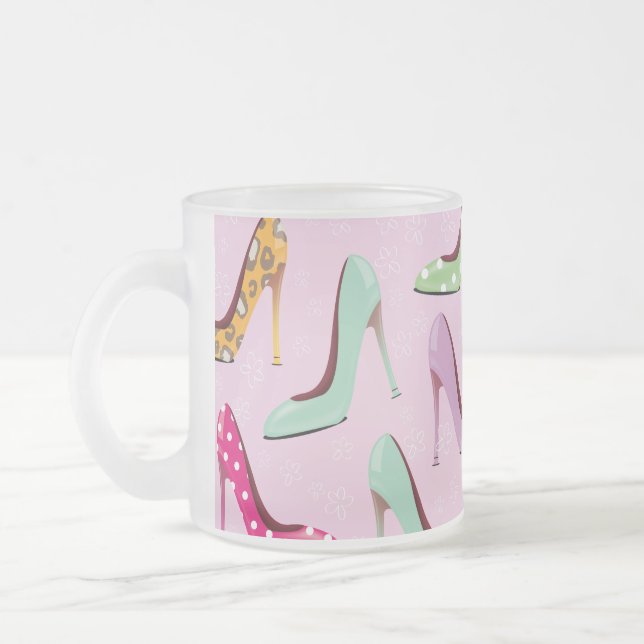 Tasse Givré talons hauts motif (Gauche)
