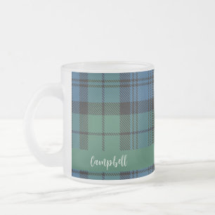 Tasse Givré Tartan à carreaux Campbell personnalisé