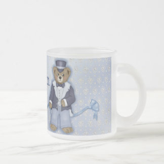 Tasse Givré Teddy Bear Mariage - Personnaliser