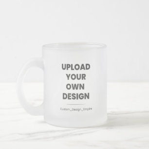 Tasse Givré Téléchargez votre propre design ici Modèle perso