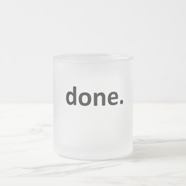 Tasse Givré Terminé (Centre)