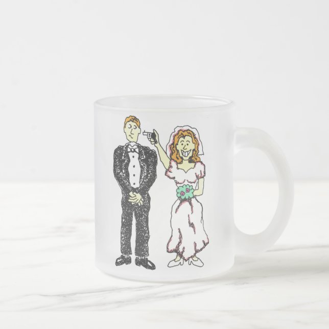 Tasse Givré Thème 48 de mariage (Droit)