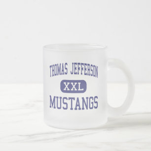 Tasse Givré Thomas Jefferson - mustangs - haut - San Antonio