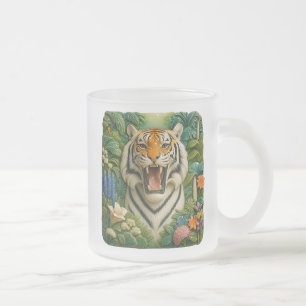 Tasse Givré Tigre bengal rugissant