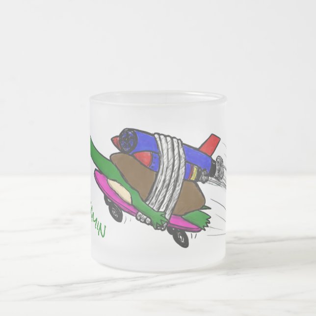 Tasse Givré Tortue volante (Centre)