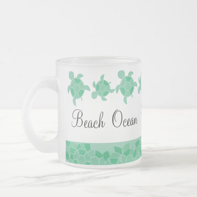 Tasse Givré Tortues mosaïques (Gauche)