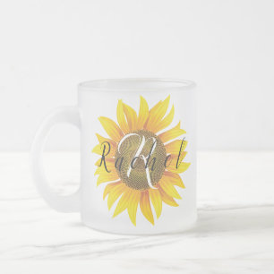 Tasse Givré Tournesol personnalisé