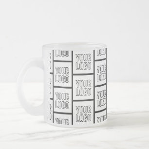 Tasse Givré Tout motif répétitif de logo ou d'image