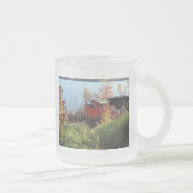 Tasse Givré Train d'automne (Droit)