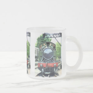 TASSE GIVRÉ TRAINS À VAPEUR