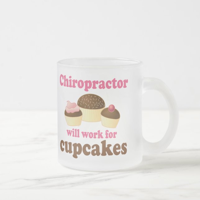 Tasse Givré Travaillera pour le chiroprakteur de petits (Droit)
