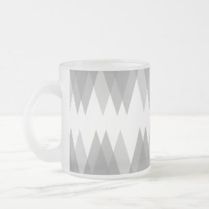 Tasse Givré Triangles gris