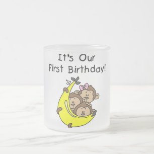 Tasse Givré Triplets 1er - Deux garçons, une fille