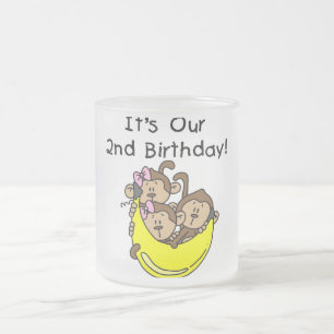 Tasse Givré Triplets 2e - Deux filles et un garçon