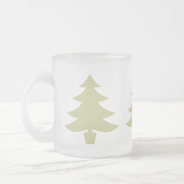 Tasse Givré trois arbres - gelée (Gauche)