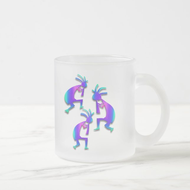 Tasse Givré Trois Kokopelli #37 (Droit)