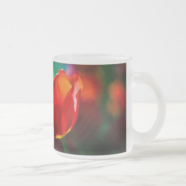 Tasse Givré Tulipe rouge - Mystère de floraison (Droit)