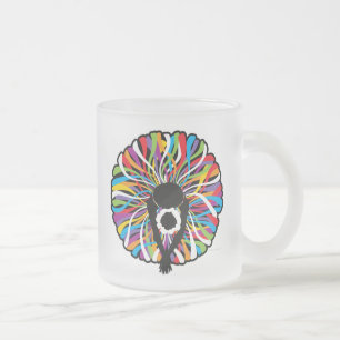 Tasse Givré Tutu Elegant (Danseur de Ballet) Café en verre dép