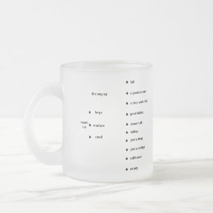 Tasse Givré une ludique muqueuse