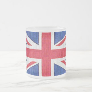 Tasse Givré Union Jack - drapeau du Royaume-Uni