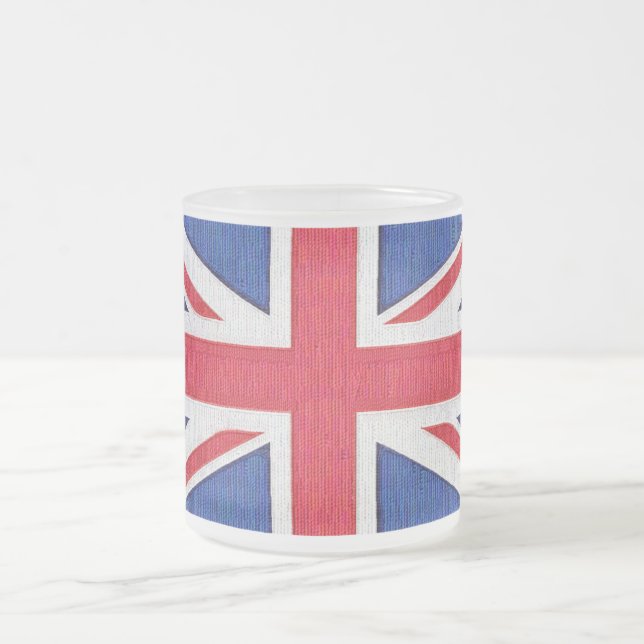 Tasse Givré Union Jack - drapeau du Royaume-Uni (Centre)