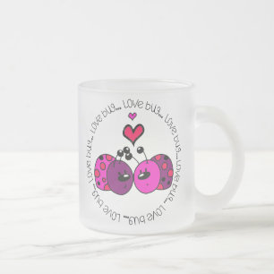 Tasse Givré Valentine Love Bug