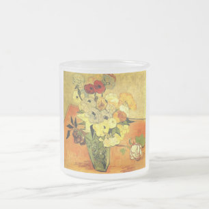 Tasse Givré Van Gogh peignant des fleurs capricieuses et des v