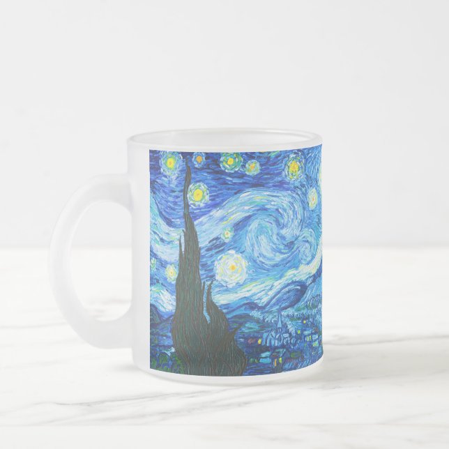 Tasse Givré Van Gogh Starry Night (Gauche)