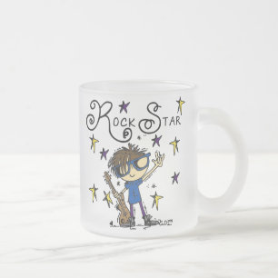 Tasse Givré Vedette du rock de brune