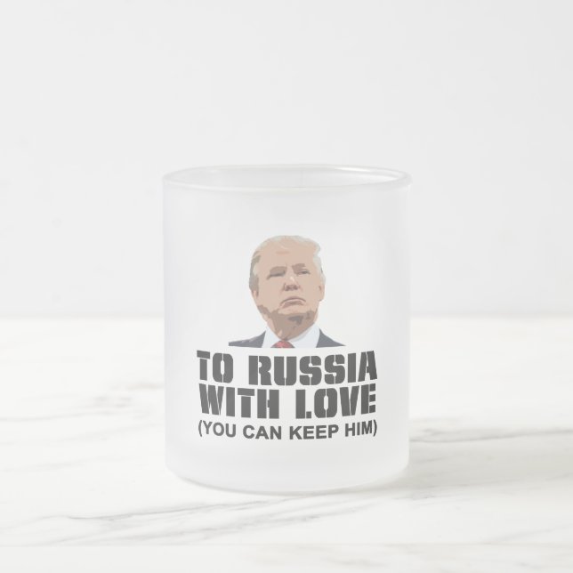 Tasse Givré Vers la Russie avec amour (Centre)