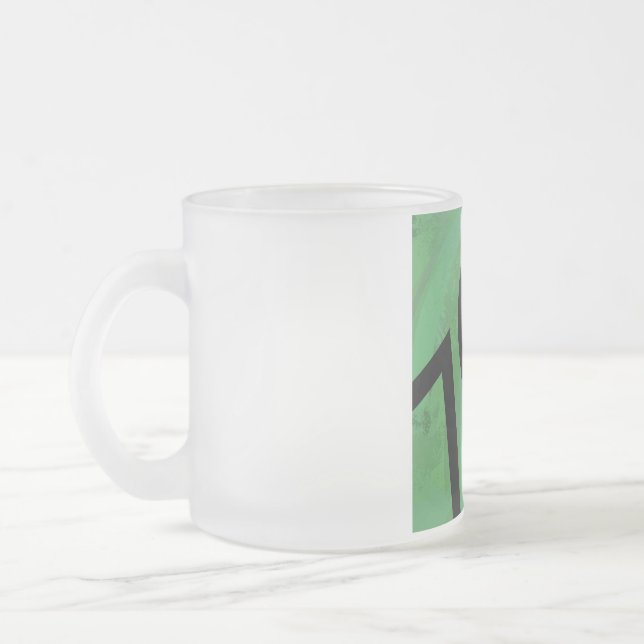 Tasse Givré Vert 70 Décennie Anniversaire (Gauche)