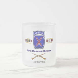 Tasse Givré Vétéran de la 10e division de montagne en Irak et