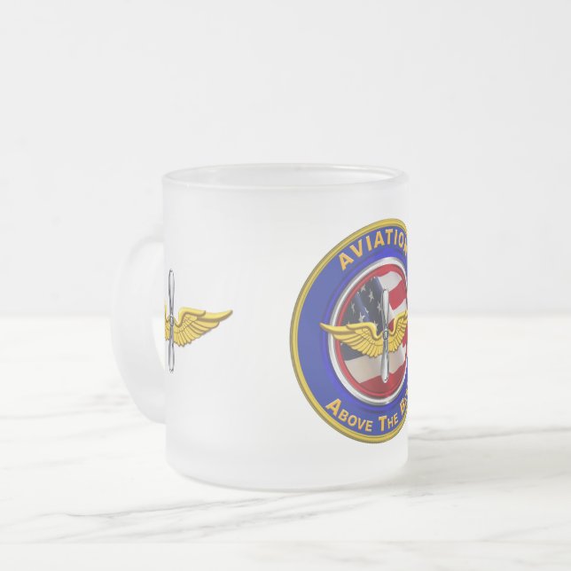 Tasse Givré Vétéran de l'aviation de l'Armée de terre (Devant gauche)