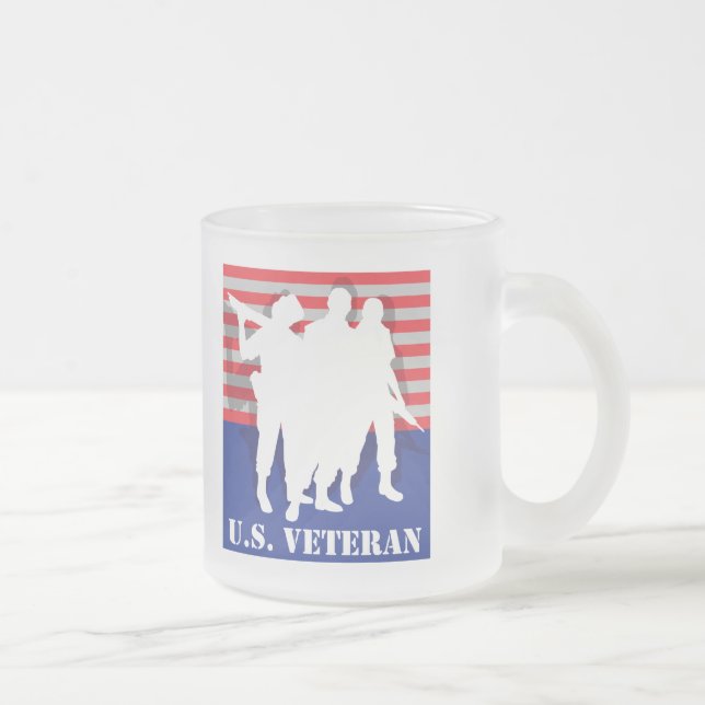 Tasse Givré Vétéran des USA (Droit)