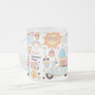 Tasse Givré Vibes d'été Pastel