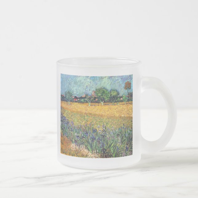 Tasse Givré Vincent Van Gogh - Vue d'Arles avec des iris (Droit)